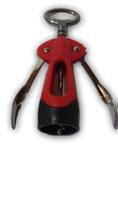 Saca Rolhas Colors ART House Vermelho Saca Rolhas Colors ART House Vermelho