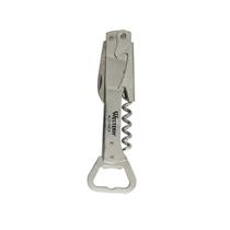 Saca-Rolhas Com Abridor De Garrafa Inox Saca-Rolhas Com Abridor De Garrafa Inox