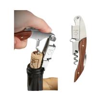 Saca-rolhas De Vinho Em Aço Inoxidável Com Cabo De Madeira Portátil Profissional Multifuncional