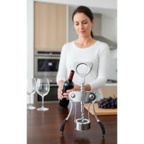 Saca-rolhas Inox 18cm: Abra Vinhos Perfeitos