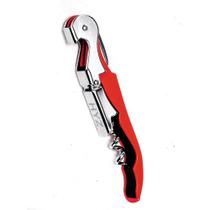 Saca-rolhas Inox Tradicional Vermelho Saca-rolhas Inox Tradicional Vermelho
