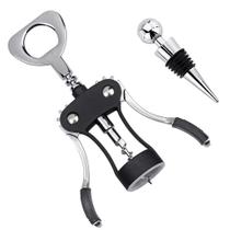 Saca-rolhas multifuncional Wine Opener Foho com rolha Saca-rolhas multifuncional Wine Opener Foho com rolha