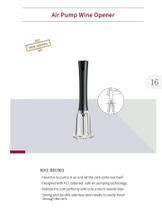 Saca Rolhas tipo bomba de abrir Vinhos não danifica rolhas