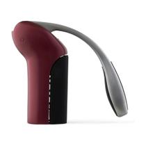 Sacacorchos Vertical de Conejo con Cortador de Papel Aluminio Negro