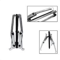 Sacador Polia E Rolamento Com 3 Garras Aço Carbono 10 "Pols