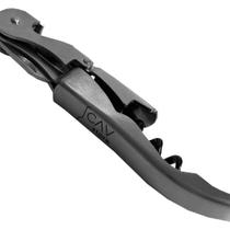 SacaRolhas Inox Escovado Dois Estágios Abridor Profissional e Elegante SacaRolhas Inox Escovado Dois Estágios Abridor Profissional e Elegante