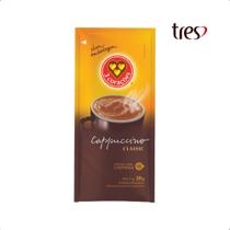 Sache 20g Café Solúvel 3 Corações Cappuccino Classic - tres corações