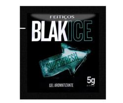 Sachê Blak Ice Superfresh Gel Comestível 5G Feitiços Sachê Blak Ice Superfresh Gel Comestível 5G Feitiços