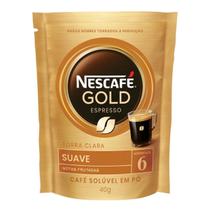 Sache Café Solúvel Nescafe Gold Intensidade 6 Espresso Suave 40g - Sache Café Solúvel Nescafe Gold Intensidade 6 Espresso Suave 40g -