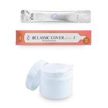 Sachê Classic Cover Glitter 14G Vlia + Pote Reutilizável Sachê Classic Cover Glitter 14G Vlia + Pote Reutilizável