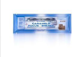 Sachê com 6 Caramelo Focus Energy Foco , Energia , Performance Diet com Cafeína e Taurina Sachê com 6 Caramelo Focus Energy Foco , Energia , Performance Diet com Cafeína e Taurina