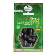 Sachê Composto de Mel e Extrato de Própolis Sabor Agrião Apisvida 40g Sachê Composto de Mel e Extrato de Própolis Sabor Agrião Apisvida 40g