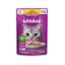 Sachê de Frango ao Molho para Gatos Adultos - Whiskas 85g