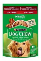 Sachê Dog Chow Adulto Carne 100gr - 45 Unidades