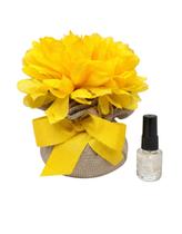 Sache Flor Aromática Decor Perfume Ambiente Vanilla Amarelo
