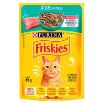 Sachê Friskies Atum ao Molho para Gatos Adultos 85g