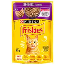 Sachê Friskies Cordeiro ao Molho para Gatos Adultos 85g - PURINA