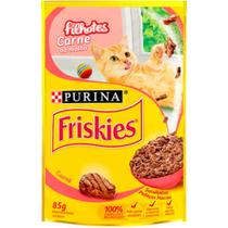 Sachê Friskies Filhote Carne 85gr - 15 Unidades