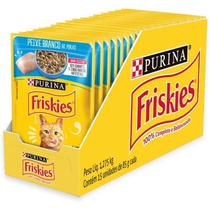 Sachê Friskies Peixe Branco ao Molho 85g - Caixa c/15 Unidades Sachê Friskies Peixe Branco ao Molho 85g - Caixa c/15 Unidades