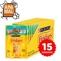 Sachê Friskies Purina 85g - Ração Úmida Para Gatos