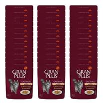 Sachê Gatos Castrado Sabor Frango Gran Plus 85g Kit 30 Unid.