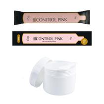 Sachê Gel Construtor Control Pink Vlia + Pote Reutilizável