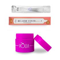 Sachê Gel Refil Classic Cover Glitter 14g Vòlia + Pote Eco