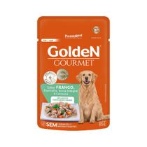 Sachê Golden Gourmet Cães Adultos Porte Médio e Grande sabor Frango 85 g
