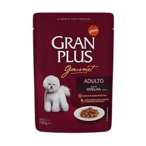 Sachê Gran Plus Gourmet Cães Adultos Ovelha 100g Sachê Gran Plus Gourmet Cães Adultos Ovelha 100g