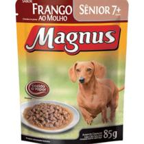 Sachê Magnus Para Cachorros Pet Todos os Portes Sênior + 7 Anos 85g