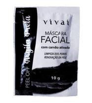 Sachê Máscara Facial Argila Preta - Vivai - 5049.2.1 Sachê Máscara Facial Argila Preta - Vivai - 5049.2.1