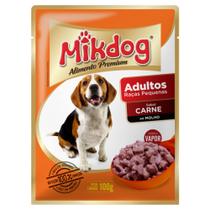 Sachê Mikdog sabor carne 100g - Pian Alimentos