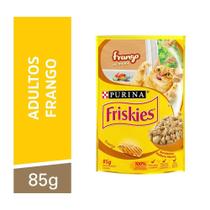 Sachê Nestlé Purina Friskies Frango ao Molho Para Gatos 85g