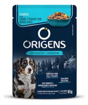 Sachê Origens Para Cães Filhotes Sabor Carne 85g Sachê Origens Para Cães Filhotes Sabor Carne 85g