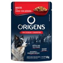 Sachê Origens Premium Especial para Cães Adultos Sabor Carne Com Abóbora 85g