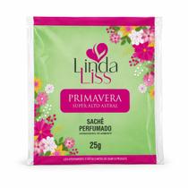 Sachê Perfumado Linda Liss Primavera 25g Aromatizante de Ambiente Fragrância Suave
