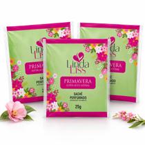 Sachê Perfumado Linda Liss Primavera 25g Aromatizante de Ambiente Fragrância Suave