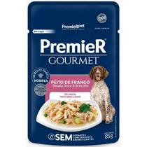 Sache premier gourmet caes ad med/grd porte fran 85grs Sache premier gourmet caes ad med/grd porte fran 85grs