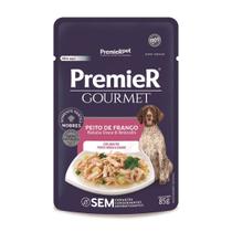 Sachê Premier Gourmet Cães Adultos Médio sabor Frango, Batata Doce e Brócolis 85 g Sachê Premier Gourmet Cães Adultos Médio sabor Frango, Batata Doce e Brócolis 85 g