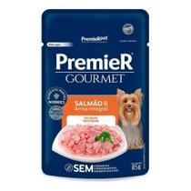 Sache Premier Gourmet Cães Adultos Salmão 85G Sache Premier Gourmet Cães Adultos Salmão 85G