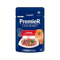 Sachê Premier Gourmet Para Cães Adultos de Porte Pequeno Sabor Carne - 85g