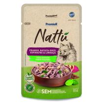 Sachê Premier Nattú Cães Frango com Batata Doce 85g