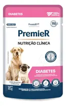 Sachê PremieR Nutrição Clínica Cães Com Diabetes - 85g Sachê PremieR Nutrição Clínica Cães Com Diabetes - 85g
