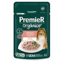 Sache Premier Orgânico cão adulto Frango, Chia e Quinoa 85g