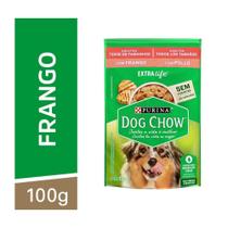 Sachê Purina Dog Chow Extra Life Cães Adultos Frango 100g Sachê Purina Dog Chow Extra Life Cães Adultos Frango 100g