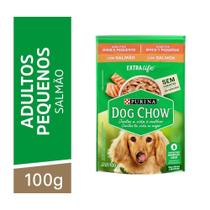 Sachê Purina Dog Chow Salmão Cães Adultos Porte Pequeno - 100g Sachê Purina Dog Chow Salmão Cães Adultos Porte Pequeno - 100g