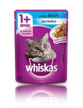 Sachê Ração Molhada Whiskas Adulto Atum 85g Sachê Ração Molhada Whiskas Adulto Atum 85g