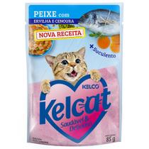 Sachê Ração Úmida Keldog Peixe com Ervilha e Cenoura 85g Sachê Ração Úmida Keldog Peixe com Ervilha e Cenoura 85g