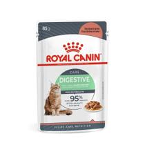 Sachê Royal Canin Gatos Digest Care Pedaços Sensitive 85G Sachê Royal Canin Gatos Digest Care Pedaços Sensitive 85G
