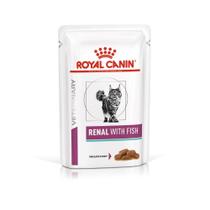 Sachê Royal Canin Renal Pedaçõs Peixe Ao Molho Gatos 85g Sachê Royal Canin Renal Pedaçõs Peixe Ao Molho Gatos 85g